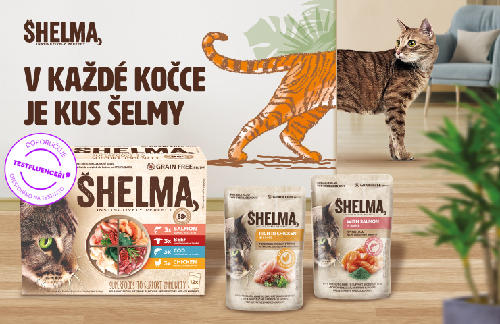 Jak kočičím testerům chutnaly  Superprémiové bezobilné kapsičky značky Shelma?
